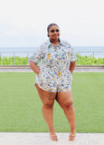 Tahitian Beach Short Set