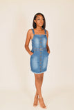 Overall Jean Dress